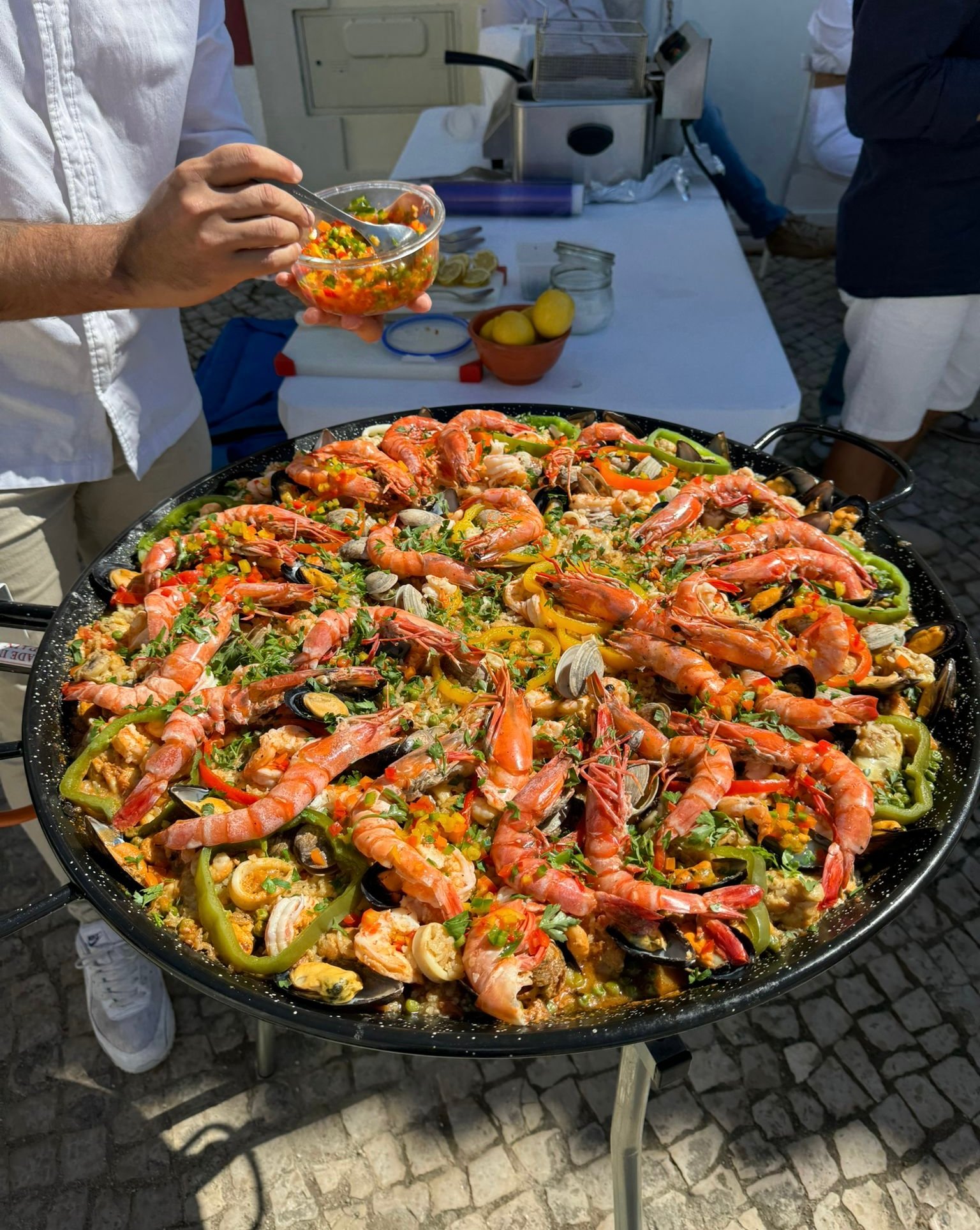 Paella de marisco O.MeuChef